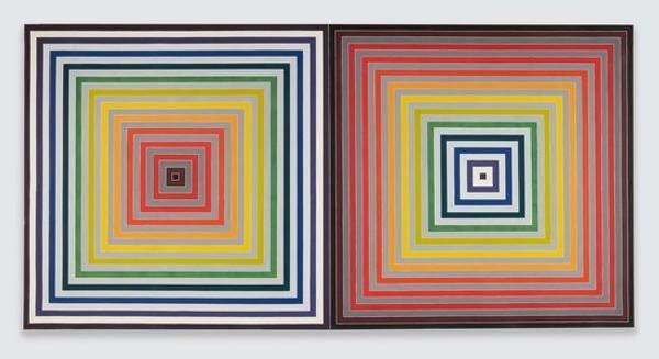 Frank Stella, Paradoxe sur le comediene, 1974, Synthetic polymer paint on canvas, Private Collection, NY © 2017 Frank Stella,/ Artists Rights Society (ARS), New York, Photo Credit: Jason Wyche 