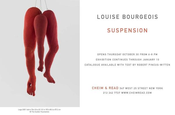 French-American sculptor Louise Bourgeois (1911-2010)