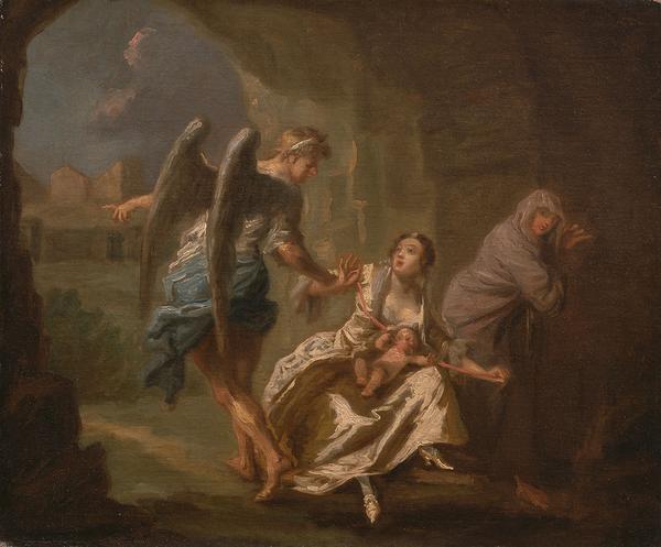 Joseph Highmore, The Angel of Mercy, c1746.  Yale Center for British Art, Paul Mellon Collection