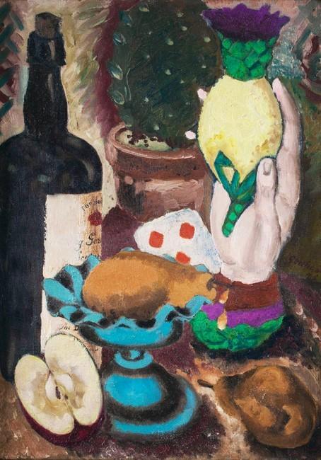 John Graham, Still Life, 1926, oil on canvas, 16 x 12 in.