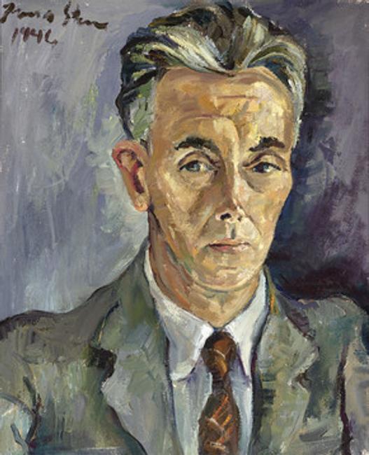 Portrait of Governor General Pierre Ryckmans by Irma Stern.