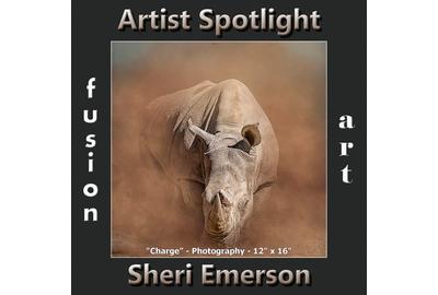 Sheri Emerson Wins Fusion Art's Artist Spotlight Solo Art Exhibition www.fusionartps.com