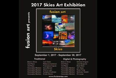 Fusion Art's International "Skies" Art Exhibition Opens www.fusionartps.com