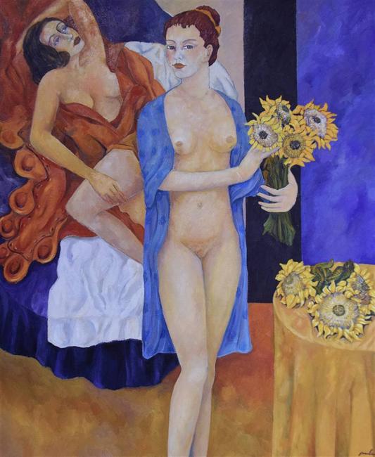 Stefano Puleo, Allegory, Oil on Linen, 47.5'' x 39.5''