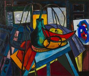 John Miller Howard, Still Life with Fruit, oil on canvas, 1967 Courtesy ASC Permanent Collection, ASC80.026.000