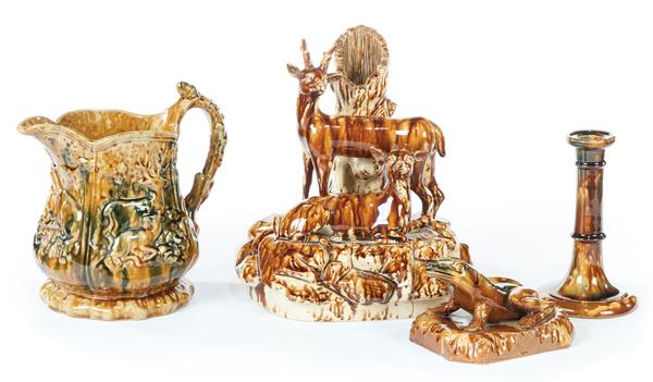 Ceramics from the personal collection of acclaimed dealers Diana and Gary Stradling of New York will sell in the 10th Annual Ohio Valley session of Garth’s May 14 Americana auction.  