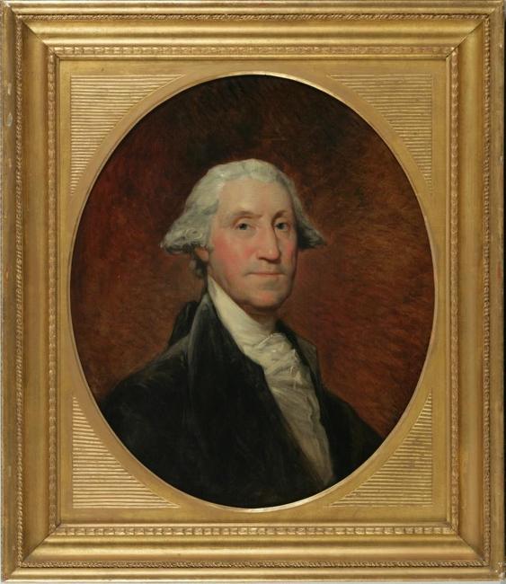 Gilbert Stuart (American, 1755-1828), The “Nicklin” Portrait of George Washington, oil on canvas, 28 ½ x 24 ½ inches 