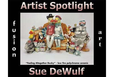 Sue DeWulf - Artist Spotlight Solo Art Exhibition www.fusionartps.com