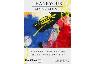 ThankYouX x Blackbook Presents Invite