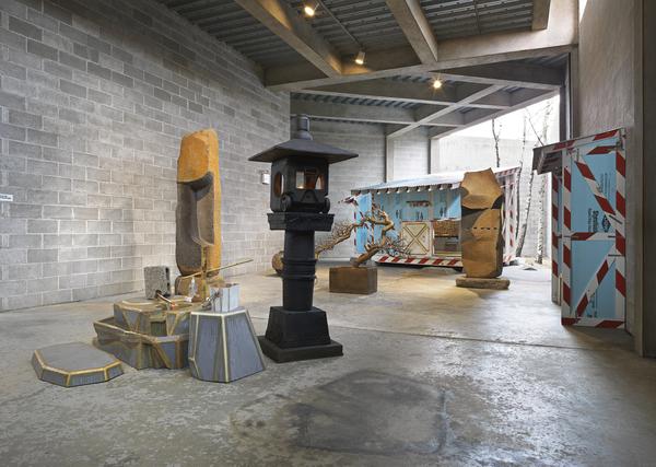 Installation view, "Tom Sachs: Tea Ceremony," on view through July 24 at The Noguchi Museum.  Photo: Genevieve Hanson