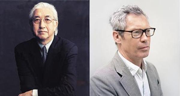 Yoshio Taniguchi (Photo: Timothy Greenfield-Sanders) and Jasper Morrison (Photo: Kento Mori)