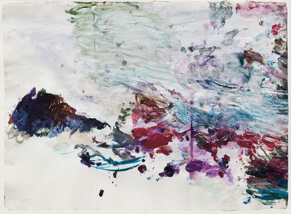 Cy Twombly, Untitled (Scenes from an Ideal Marriage) 1986.  Courtesy Gallery Karsten Greve.  