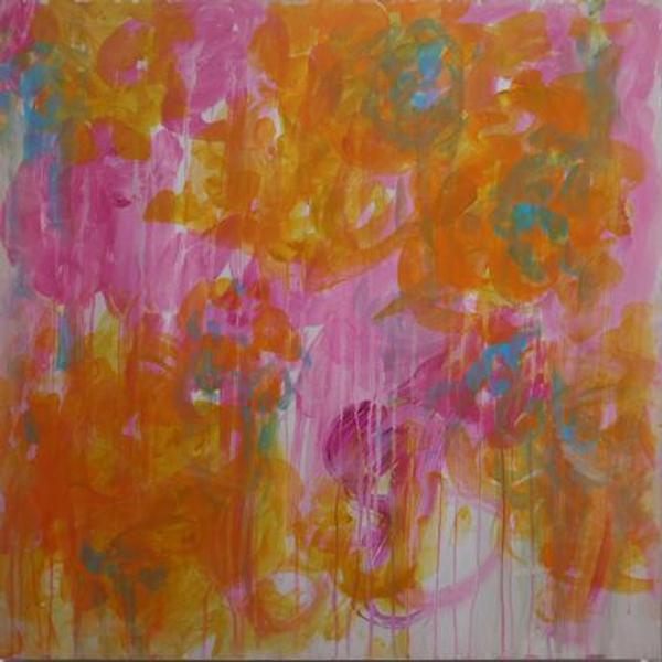 This original oil on board abstract floral painting by Cy Twombly (Am., 1928-2011) is the sale's expected top lot, with an estimate of $150,000-$250,000.  