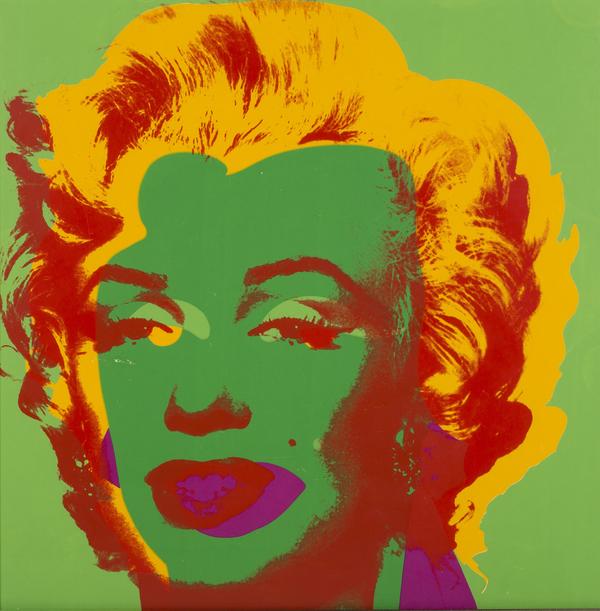 Andy Warhol (NY/PA, 1928-1987), Marilyn, Screenprint in Colors, 1967