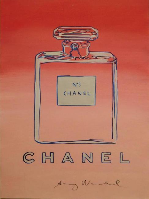 The top lot of the sale was this stylized rendering of the iconic Chanel No.  5 perfume bottle ($32,400).