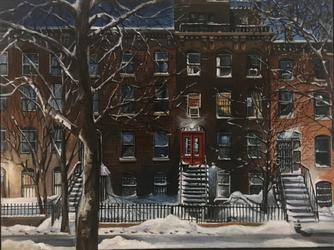 "Warren Street Winter by Robert Weiss