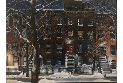 "Warren Street Winter by Robert Weiss