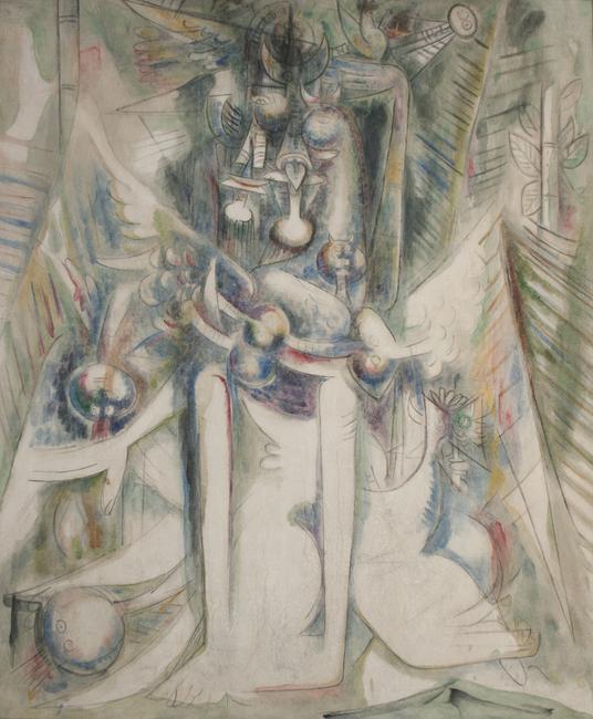 Wifredo Lam, Hermes trismegiste , 1945