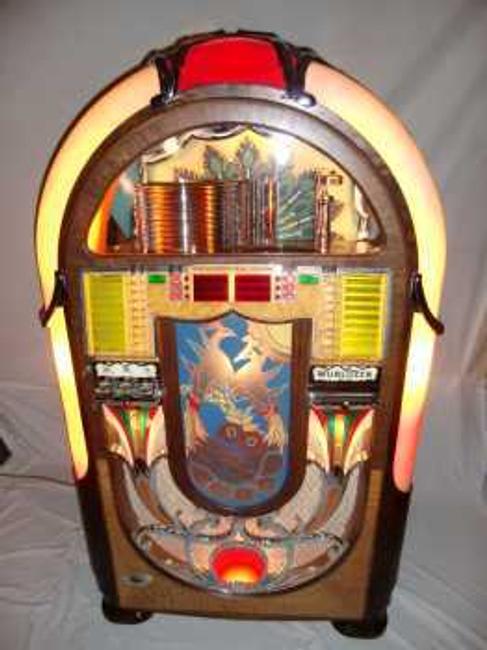 This Wurlitzer jukebox will be sold at auction May 16-17 by Preston Evans Opportunities Auctions in Liberty, S.C.