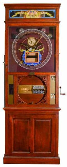 This rare, circa-1900 Yale Wonder Clock will be sold Sept.  21 at Fontaine's Auction Gallery.