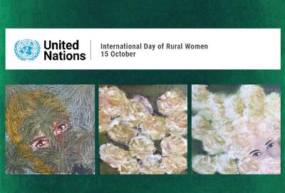 Art Show for Rural Women's Day by Selva Ozelli