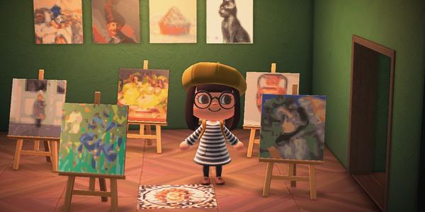 The Getty's Animal Crossing: New Horizons let's you design an art-filled island paradise.