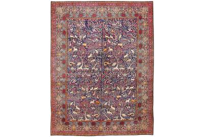 Antique Garden of Paradise Persian Carpet 48340