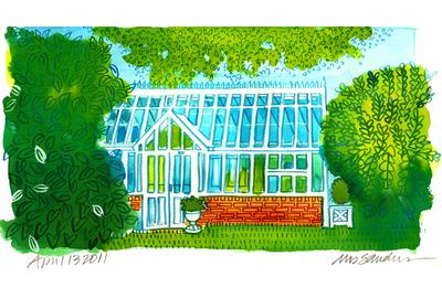 Fine Art Daily, Greenhouse at The Inn at Perry Cabin