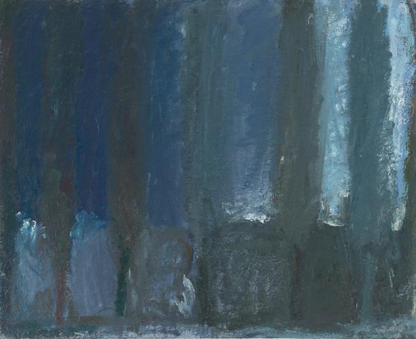 Wolf Kahn, Cypress Rows, 1963 Oil on canvas, 25 x 30 ¾” 