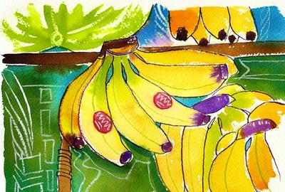 Fine Art Daily, odd bananas