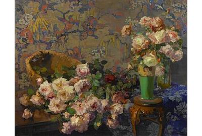 Franz Bischoff, Roses (est.  $600,000-800,000)