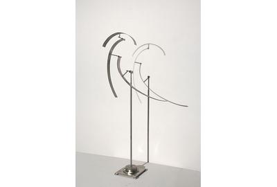 Ken Bortolazzo Ola Mar 2012 Stainless Steel | 36 x 9.25 x 6.5 inches Signed on base