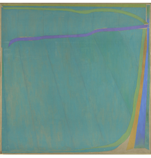 Stanley Boxer, Warmfield, 1971, oil on linen, 72 x 72 inches.