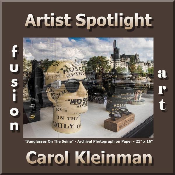 Carol Kleinman Wins "Artist Spotlight" Solo Art Exhibition www.fusionartps.com