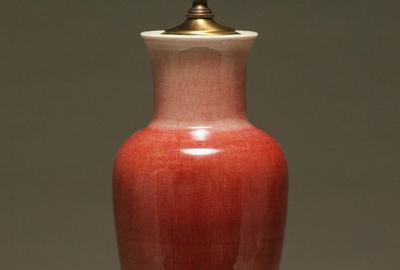 Chinese Oxblood glaze vase brought $8,000 at Antique Helper's October 30 auction