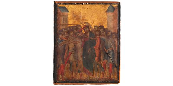 Cimabue, "Mocking of Christ"