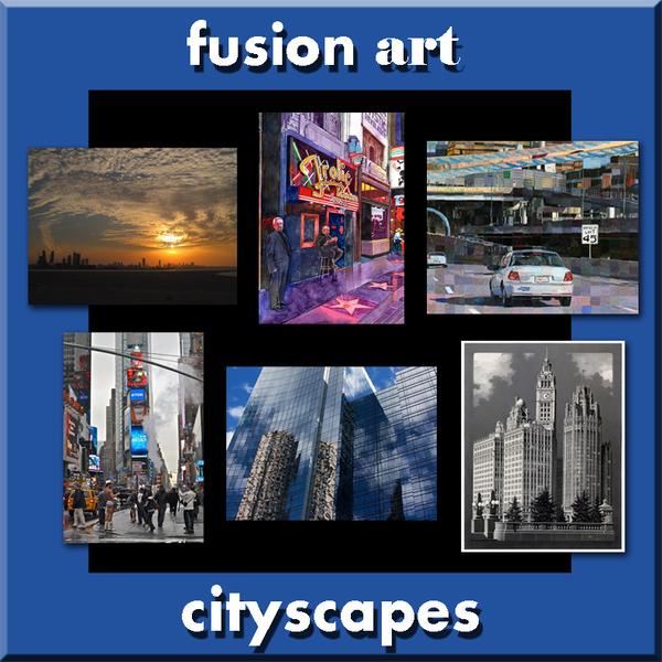 "Cityscapes" International Juried Art Exhibition Opens August 1, 2016 www.fusionartps.com