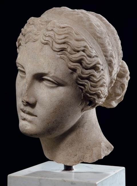 A Roman Marble Head of Aphrodite