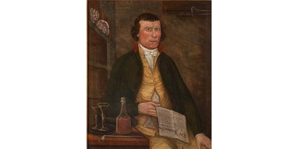 Portrait of Daniel Trueheart, attributed to William Hodgson, Hanover County, Virginia, ca.  1794, gift of Mr.  & Mrs.  Bruce B.  James, in memory of Margery Woodall James Fleet, 2019.100.2