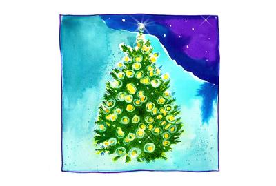 Fine Art Daily, Christmas tree