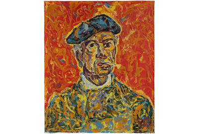 Beauford Delaney (1901–1979), Self-Portrait, 1962, oil on canvas, 25 1/2 x 21 1/4 inches / 64.8 x 54 cm, signed