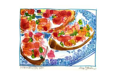 Fine Art Daily, Bruschetta