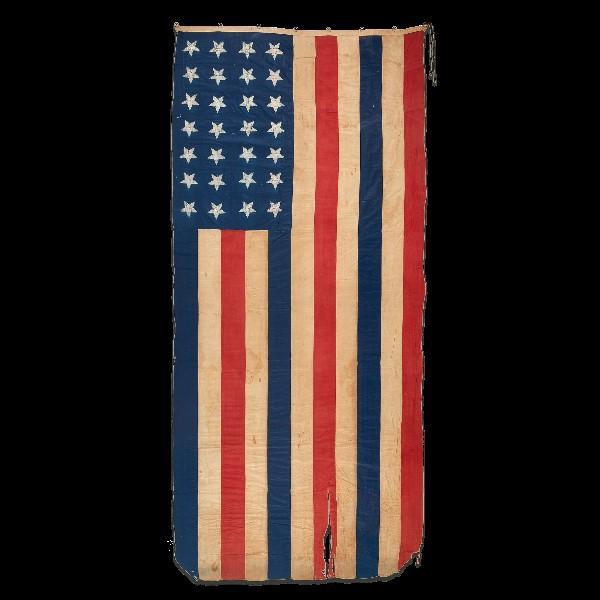 A 28-Star American Flag Commemorating Texas Statehood, circa 1846