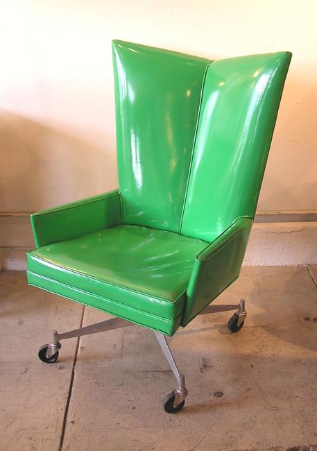 Paul MCobb High Back Swivel Chair, 1955