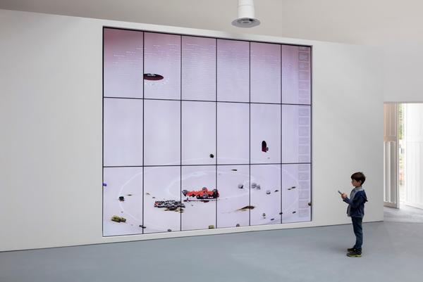 Ian Cheng Installation view: BOB, Central Pavilion, Giardini, Venice Biennale, Venice, 2019 Copyright Ian Cheng Courtesy the artist and Gladstone Gallery, New York and Brussels Photography by: Andrea Rossetti 