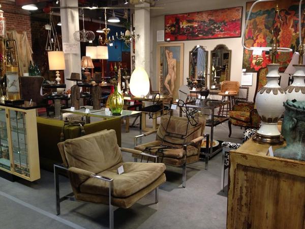 The 20th Century by HKFA showroom at the Antique and Design Center of High Point, April 2013