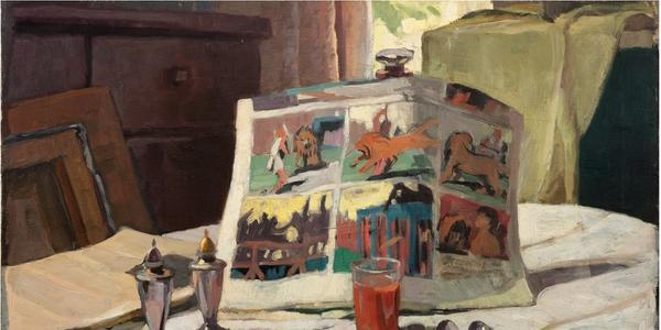 George Brandriff’s “Sunday Breakfast,” 1935, from the Buck Collection.