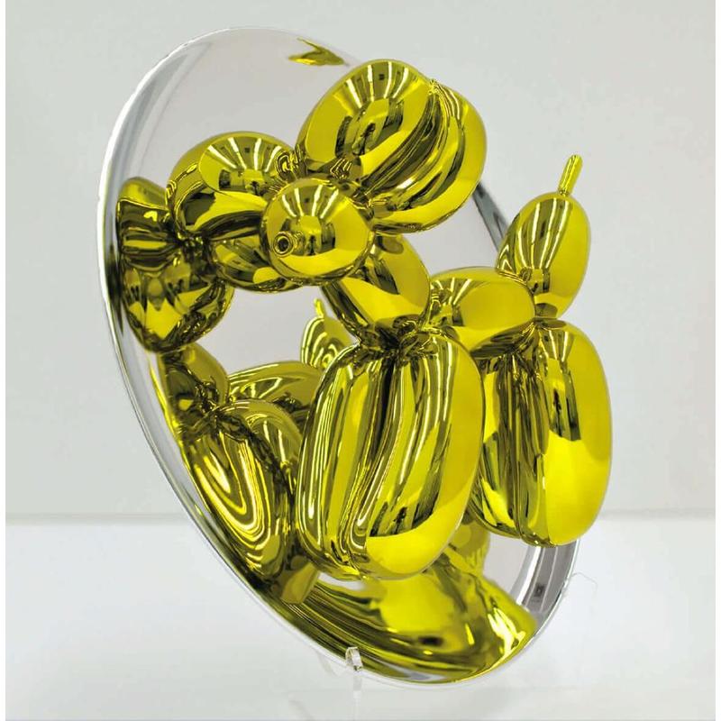 Jeff Koons Yellow Balloon Dog in Publisher's Packaging, 2015