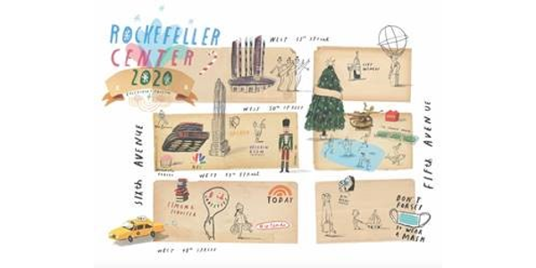 Oliver Jeffers has been selected as the commissioned artist for the 2020 holiday public art installation at Rockefeller Center.