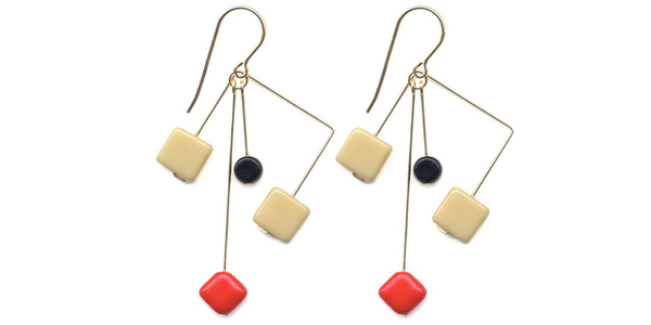 I.  Ronni Kappos Mobile Earrings.  The Museum of Craft and Design Shop, San Francisco.